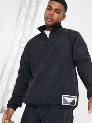 Nike Basketball Zip Thru Flight Jacket In Black