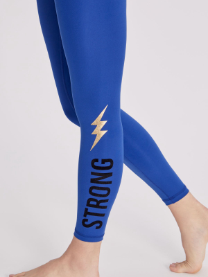 7/8 Strong Legging | Digital Blue