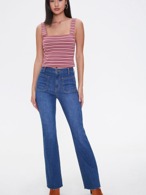 High-rise Flare Jeans