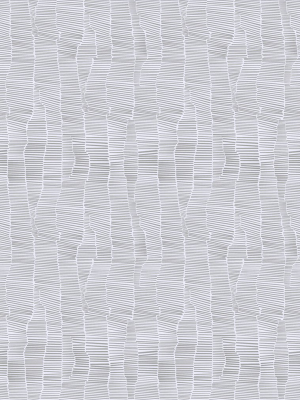 Dune Wallpaper In Silver Clay Design By Jill Malek