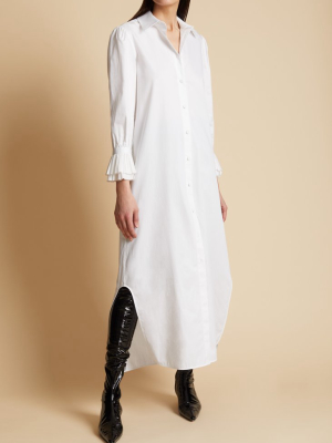 The Mari Dress In White