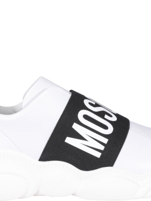 Moschino Elastic Band Teddy Sneakers