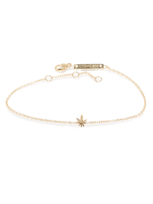 14k Itty Bitty Mary Jane Bracelet