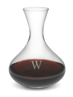 Monogrammed Decanter