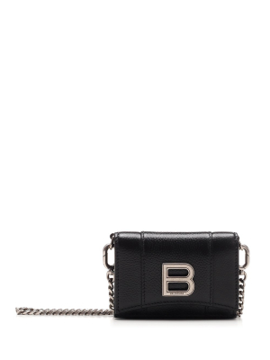 Balenciaga Hourglass Chain Strap Crossbody Bag