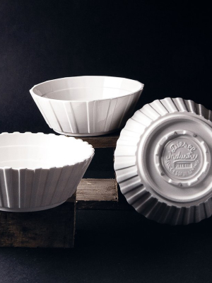 Machine Collection Porcelain 3pcs Bowls