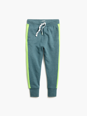 Boys' Fleece Side Stripe Sweatpant