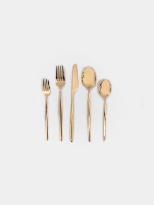 Solo Gold Flatware