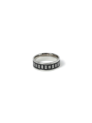 Silver Steel Ring*