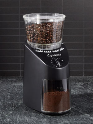 Capresso ® Infinity Black Conical Burr Grinder