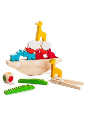 Plan Toys Balance Boat Game