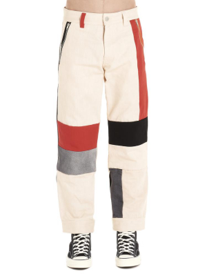 Diesel Red Tag Patchwork Jeans