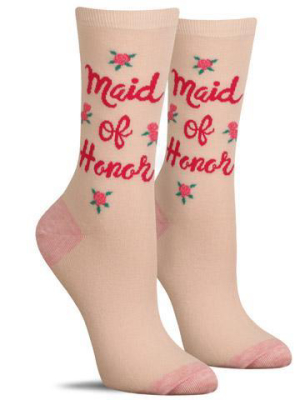 Maid Of Honor Socks | Womens