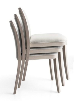 Palace Stackable Side Chair By Bross