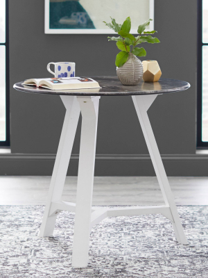 Trevino Dining Table White/gray - Buylateral