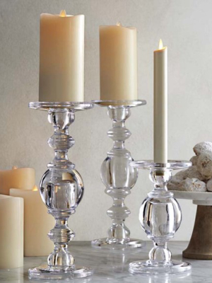 Classic Glass Candlestick