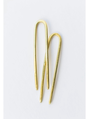 Brass Tiny Duo Hair Pins