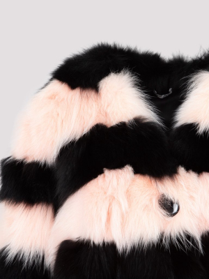 Miu Miu Buttoned Fur Jacket