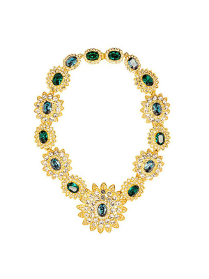Sapphire & Emerald Stones Centers Necklace