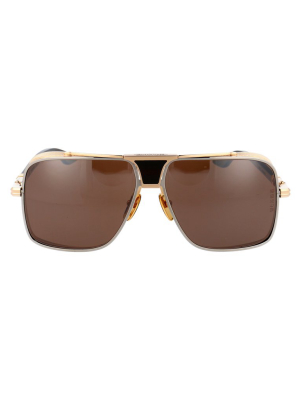 Dita Eyewear Square Frame Interchangeable-temple Sunglasses