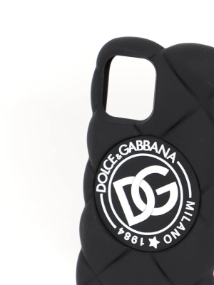 Dolce & Gabbana Logo Patch Iphone 12 Case