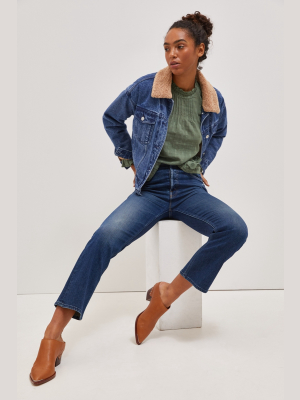 Mother The Tripper Ultra High-rise Ankle Flare Jeans