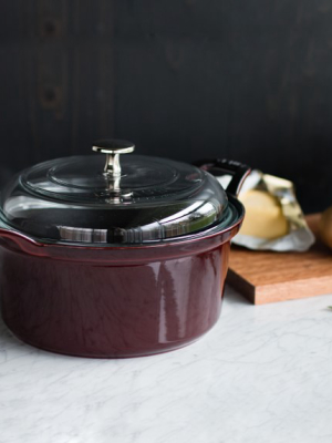 Staub Cast-iron Cocotte With Glass Lid