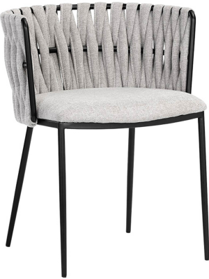 Sarai Dining Chair, Belfast Heather Grey