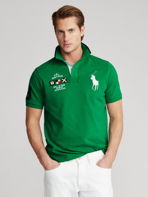 Classic Fit Mesh Polo Shirt