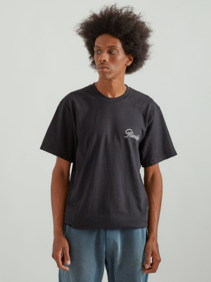 Logo S/s T-shirt In Black