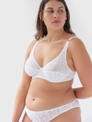 Waverly Underwire Bra White