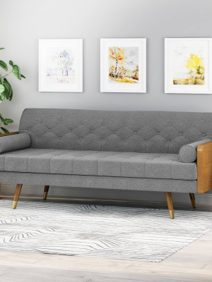 Jalon Mid Century Modern Sofa - Christopher Knight Home