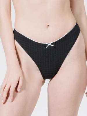 Polly Bikini Bottom - Black