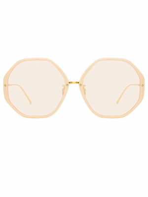 Linda Farrow Alona C14 Oversized Sunglasses