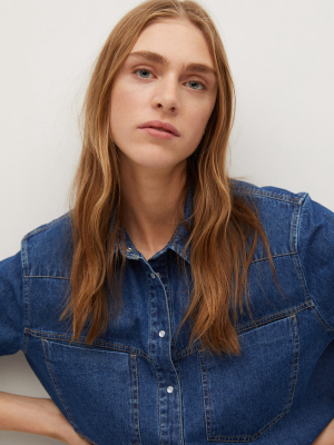 Cotton Denim Shirt