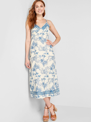 So Totally Blossom Midi Dress