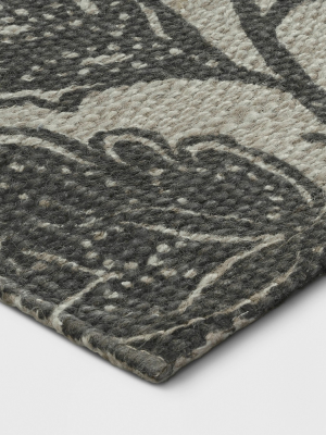 2'4"x7' Flor Woven Runner Rug Gray - Threshold™