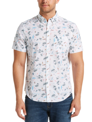 Tropical Print Shirt