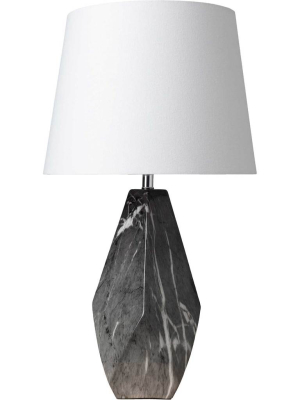 Helen Table Lamp White/black