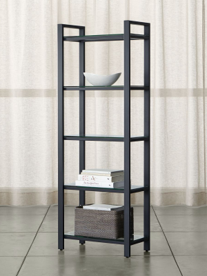 Pilsen Graphite Bookcase