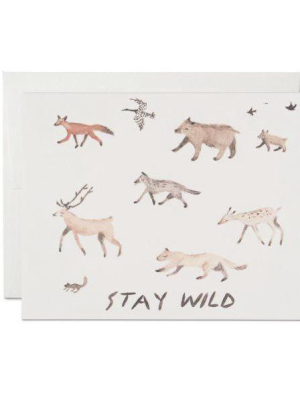 Red Cap Cards - Stay Wild