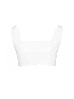 Akiima Crepe Cropped Top