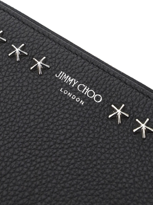 Jimmy Choo Pippa Star Embellished Wallet