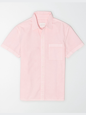 Ae Oxford Short-sleeve Button-up Shirt