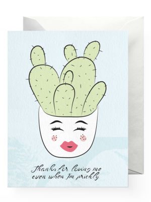 Bd Greeting Cards, Prickly Love