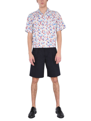 Marni Tie Waist Bermuda Shorts