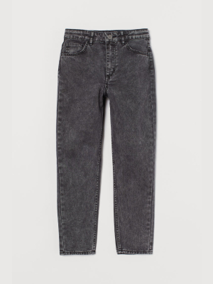 Relaxed High Ankle Jeans