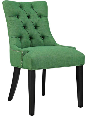 Riley Fabric Dining Chair Kelly Green