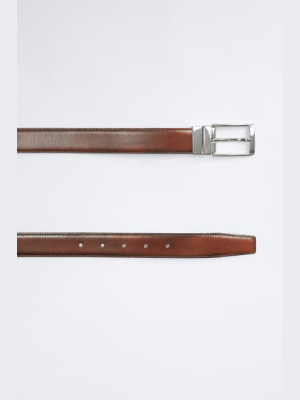 Reversible Leather Belt