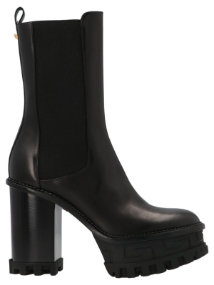 Versace Greca Labyrinth Boots